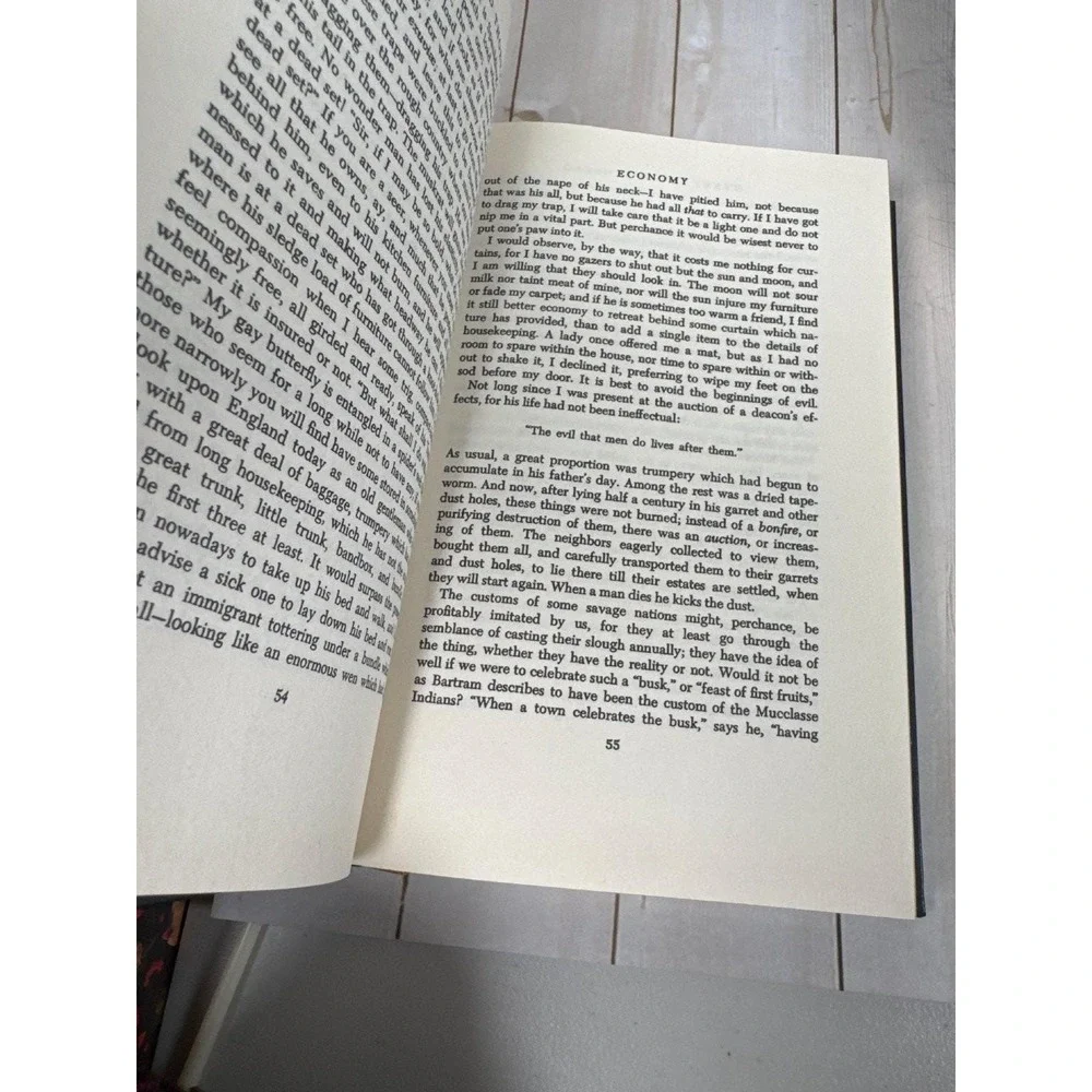Walden & Other Writings Thoreau 1992 Barnes & Noble Collectible Edition